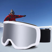 OTG Skibrille Polarisiert UV-Schutz Anti-Nebel Revo Schneebrille Winddicht SKi Goggles für Brillenträger