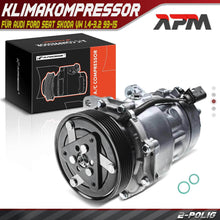 Klimakompressor Klimaanlage für Audi Ford Seat Skoda VW 1.4-3.2 93-15 1J0820803B