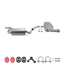Auspuff Auspuffanlage für VW GOLF 5 V 2.0 GTI Schrägheck Audi A3 8P ab 2004 mit E-Prüfzeichen