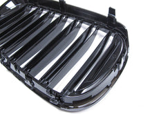 Kühlergrill Grill Nieren Doppelsteg Schwarz Passend für BMW 7er G11 Limo G12 Touring 2015-2019