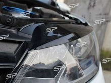 Scheinwerfer Blenden Böser Blick Schwarz für VW GOLF 7 VII 7,5 GTI R