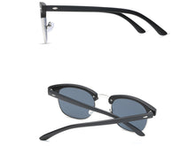 UV400-Schutz Sonnenbrille Groß Brille Runde Reisenbrille für Damen Herren Fahren Angeln