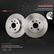Bremsscheiben Bremsbeläge Hinten Ø264mm für Opel Astra H Combo Meriva A 4-Loch