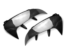 Heck Stoßstange Aero Flaps Flics Canards Carbon Look für Mercedes A Kl. W177 Hatchback AMG Line 2018+