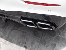 Chrom Auspuffblenden Auspuff Endrohr für Mercedes Benz C Klasse W205 C63 C63s AMG ab 2019 et260