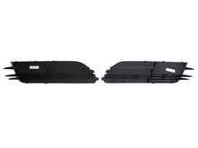 Lüftungsgitter Nebelscheinwerfer Blenden Gitter Schwarz für Audi A6 C7 2011-2014 VFL