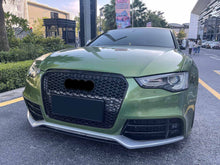 Schwarz Wabengrill Kühlergrill Frontgrill für AUDI A5 8T Sportback 2012-2016 MOPF
