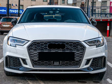 Schwarz Kühlergrill Frontgrill für AUDI A3 8V Wabengrill mit ACC S Line MOPF 2016+ fg170