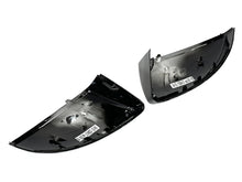 L+R Schwarz Spiegelabdeckkappen Außenspiegel für Audi TT FV 8S TTS TTRS R8 2014+ Ohne SideAssist