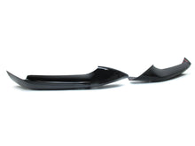 Front Spoiler Splitter Ecken Ansätze Schwarz Passend für BMW 5er G30 G31 M Sport Paket 2017-2020 Vor LCI