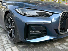 Front Stoßstange Aero Flaps Flossen Passend für BMW 4er G22 G23 M Sport Paket 21+