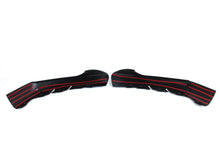 Front Spoiler Splitter Ecken Ansätze Schwarz Passend für BMW 5er G30 G31 M Sport Paket 2017-2020 Vor LCI