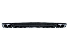 Heckdiffusor Diffusor + Auspuffblenden Schwarz für Audi A4 Avant B9 S Line 2015-2019