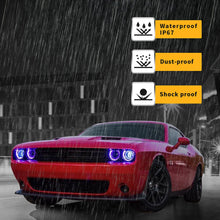 NEU LED Halogen RGB Frontscheinwerfer für Dodge Challenger SE R/T Set 2015-21
