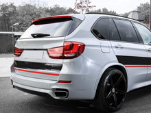 Chrom Auspuff Blenden Endrohre für BMW X5 F15 35i M Sport Stoßstange 2013-2018