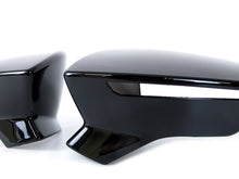 Spiegelkappen Außenspiegel Schwarz Glanz für SEAT Leon 5F ab 2012 Arona Ibiza KJ 6F ab 2017 mc148