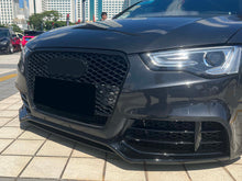 Schwarz Frontgrill Kühlergrill für AUDI A5 Wabengrill 8T S Line Facelift 12-16 fg283