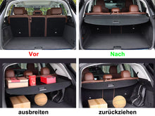 Für Mercedes ML GLE W166 2012-2019 Laderaumabdeckung Abdeckrollo Kofferraum