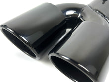 Schwarz Endrohre Auspuff Blenden für BMW G20 G21 G22 G42 M Sport 19+ et308