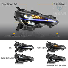 NEU Paar Full LED Scheinwerfer Frontscheinwerfer für Toyota GT86 Subaru BRZ Scion FRS 2012-2020