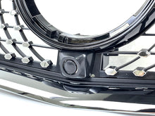 Diamant Kühlergrill Front Grill Schwarz für Mercedes Benz V-Klasse W447 V250 V260 14-19 fg353