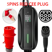 Typ 2 Ladekabel CEE 11kw 6-16A 7M Mobile Wallbox für Elektroautos Hybrid E-Auto