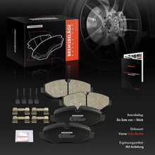 Bremsbeläge Vorne für Mercedes-Benz Sprinter 3,5-T 3-T Viano Vito Mixto W639 VW