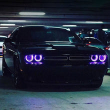 NEU LED Halogen RGB Frontscheinwerfer für Dodge Challenger SE R/T Set 2015-21