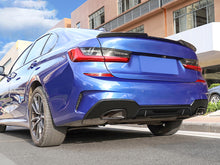 Schwarz Heckdiffusor Diffusor Auspuff Endrohre Passend für BMW G20 G21 M Sport Paket 2019-2022