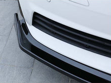 Front Spoiler Lippe Stoßstange Schwarz für Audi A4 B9 8W 2015-2019