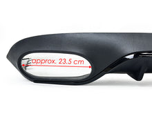 E53 Look Diffusor Heckdiffusor Auspuff Schwarz für Mercedes C238 A238 AMG-Line 16-24
