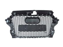 Wabengrill Kühlergrill Grill Schwarz für AUDI A3 8V S3 Vor MOPF 12-16 fg87