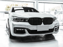 Kühlergrill Grill Nieren Doppelsteg Schwarz Passend für BMW 7er G11 Limo G12 Touring 2015-2019
