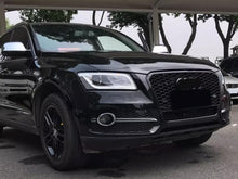 RSQ5 Optik Schwarz Glanz Kühlergrill Wabengrill Grill für AUDI Q5 8R SQ5 S Line 2013-2017