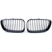 Sport Kühlergrill Nieren Schwarz Glanz Passend für BMW 1er E81 E82 E87 E88 07-12