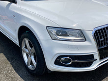 Schwarz Chrom Nebelscheinwerfer Gitter Blenden Grill für AUDI Q5 8R S Line 13-17 fg336