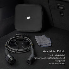 Typ2 EV Ladekabel 16A Wallbox 11kW für Elektroauto Mode 3 Tesla ZOE VOLVO 5M