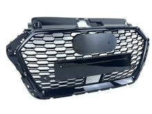 Schwarz Kühlergrill Frontgrill für AUDI A3 8V Wabengrill mit ACC S Line MOPF 2016+ fg170