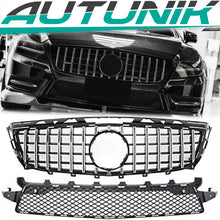 Kühlergrill Grill Panamericana Chrom für Mercedes Benz CLS W218 2011-2014 mit AMG Line