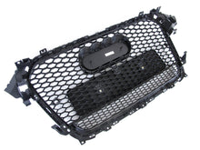 Kühlergrill Front Grill Wabengrill Schwarz für AUDI A4 B8.5 B8 S4 S-Line Limo Avant 2011-2015
