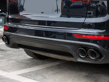 Schwarz Auspuff Auspuffblenden Endrohre für Porsche Cayenne 92A V6 MOPF 14-17
