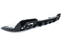 Heckdiffusor Diffusor Auspuff Schwarz für BMW 3er G20 Limo G21 M Sport Paket 19-22