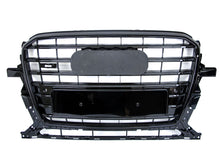 Wabengrill Kühlergrill Schwarz für AUDI Q5 Grill 8R MODF 2013-2017 fg211