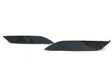 NEU Carbon Optik Front Stoßstange Aero Flaps Splitter Passend für BMW M3 F80 M4 F82 F83 2014-2020