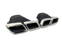 E63 Style Heckdiffusor Diffusor + Auspuffblenden Chrom für Mercedes E Klasse W213 S213 AMG Line 2017-2020 Benzin
