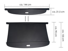 Für Mercedes R Klasse W251 2006-2013 Laderaumabdeckung Abdeckrollo Kofferraum
