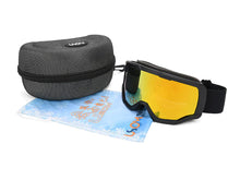 OTG Skibrille Polarisiert UV-Schutz Anti-Nebel Revo Schneebrille Winddicht SKi Goggles für Brillenträger