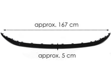 Front Stoßstange Spoilerlippe Frontspoiler Schwarz für Mercedes C Klasse W205 AMG Line Facelift 2018+