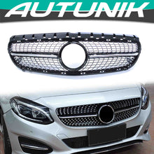 Schwarz W246 Diamantgrill Front Grill Kühlergrill für Mercedes B-Klasse W246 B180 B200 B220 B250 15-18 fg69