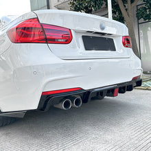 Heckdiffusor Diffusor Schwarz Glanz für BMW 3er F30 M Sport Paket 12-19